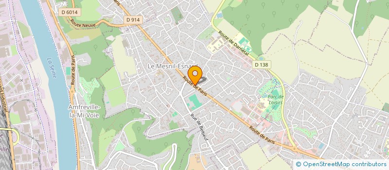 localisation de l'entreprise ASS PUBLICATIONS MUNICIPALES  LE MESNIL-ESNARD