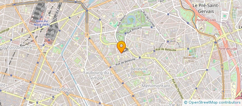 localisation de l'entreprise ASS PULSION ENTREPRISE  PARIS