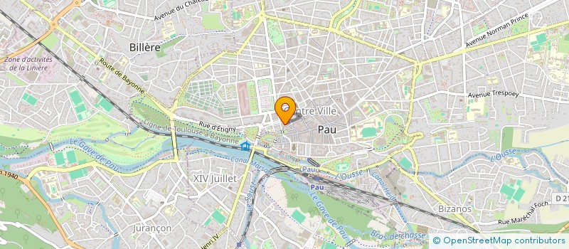 localisation de l'entreprise ASS PYRENEENNE ETUDES RECH TRADITIONNELL à PAU