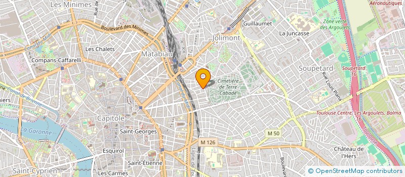 localisation de l'entreprise ASS QUALITE POUR TOUS  TOULOUSE