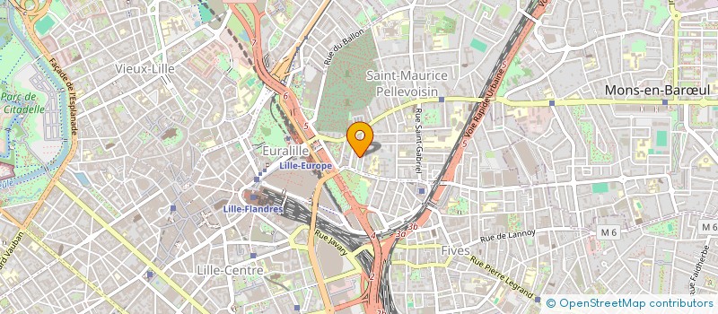 localisation de l'entreprise ASS QUARTIERS ET AVENIR à LILLE