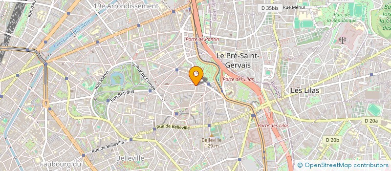 localisation de l'entreprise ASS QUATUOR CALIENTE  PARIS