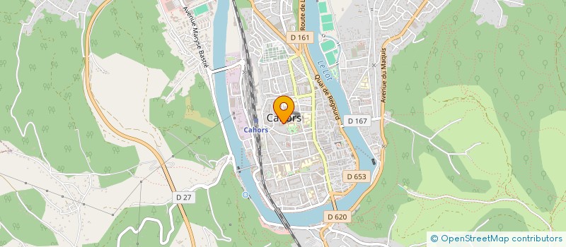 localisation de l'entreprise ASS QUERCYNOISE POUR EDUCATION A FOI à CAHORS