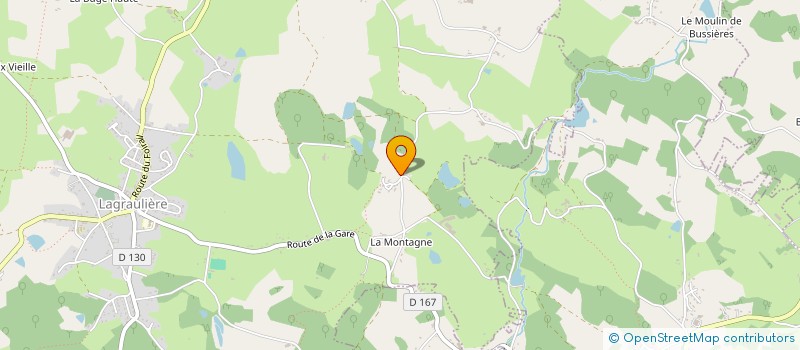 localisation de l'entreprise ASS QUO VADIS  LAGRAULIERE