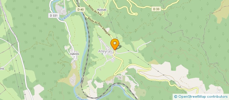 localisation de l'entreprise ASS R.A.P.P.E.L  ALLEYRAS