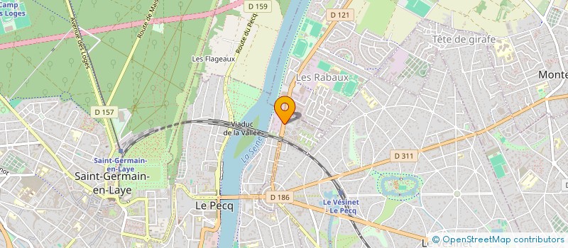localisation de l'entreprise ASS R I E LES ERABLES à LE PECQ