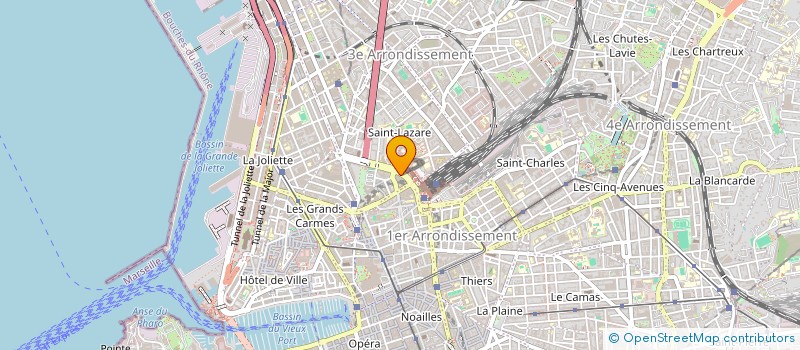 localisation de l'entreprise ASS RACATI CONNEXION à MARSEILLE