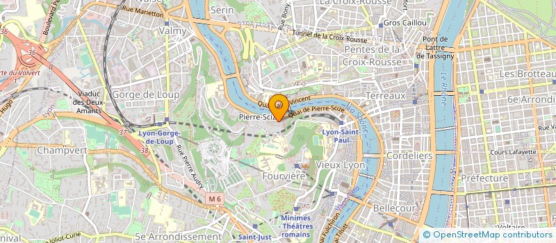 localisation de l'entreprise ASS RADIO CRISTAL à LYON