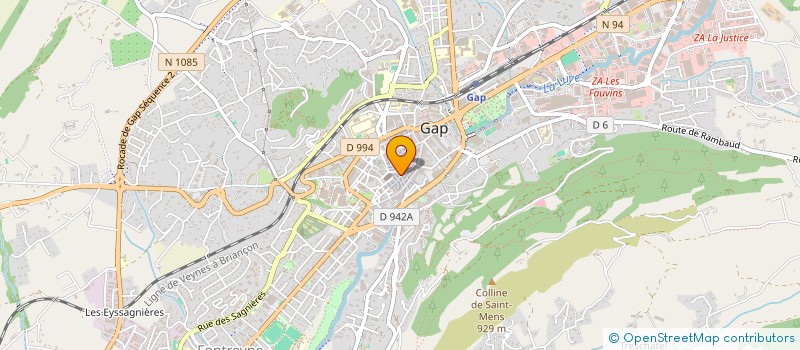 localisation de l'entreprise ASS RADIO GAP CENTRE à GAP