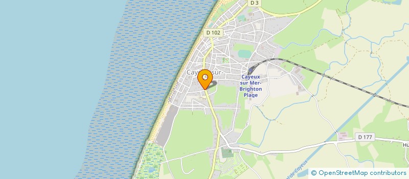 localisation de l'entreprise ASS RADIO PICARDIE ARTOIS à CAYEUX-SUR-MER