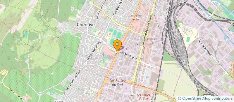 localisation de l'entreprise ASS RADIO SHALOM DIJON à CHENOVE