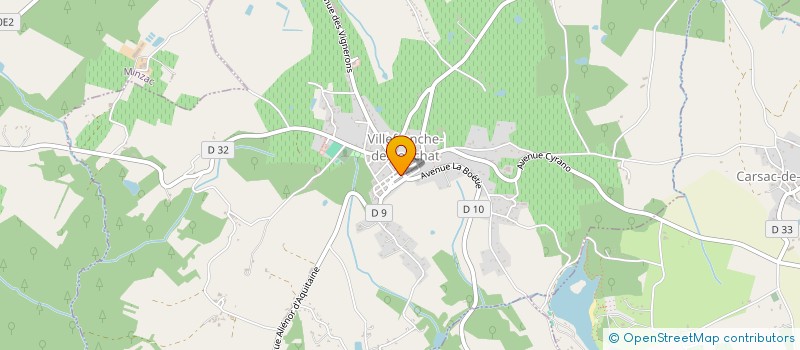 localisation de l'entreprise ASS RADIO VALLEE DE L ISLE à VILLEFRANCHE-DE-LONCHAT