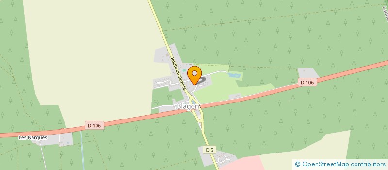 localisation de l'entreprise ASS RADIOBLAGON  LANTON