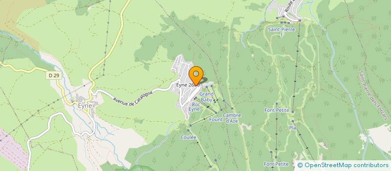 localisation de l'entreprise ASS RAID AVENTURE  EYNE