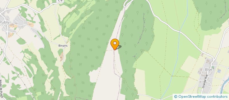 localisation de l'entreprise ASS RALLYE DE LA GRAND'COMBE  BLYE