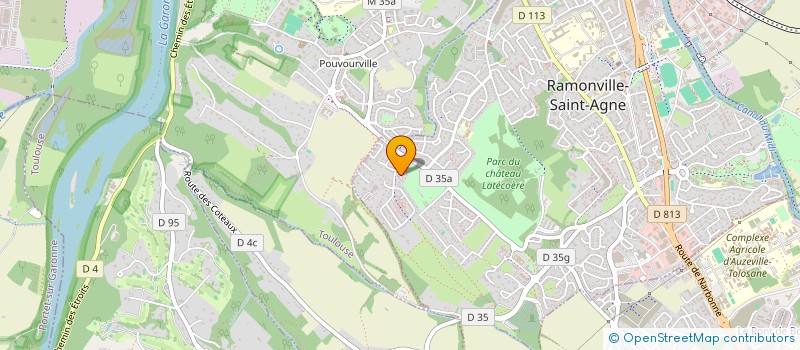 localisation de l'entreprise ASS RAMONVILLOISE POUR THEATRE OUVERT à RAMONVILLE ST AGNE