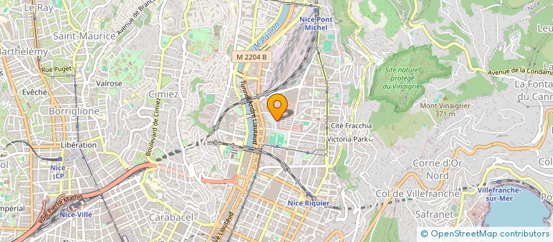 localisation de l'entreprise ASS RANDONICE LES RANDONNEURS NICOIS à NICE