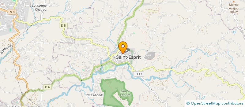 localisation de l'entreprise ASS RANNIK  SAINT ESPRIT