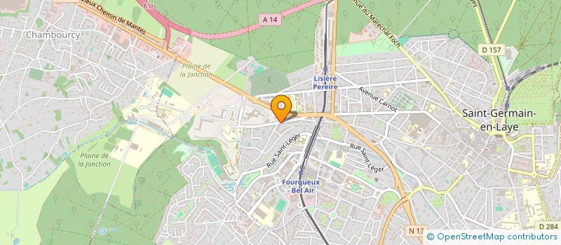 localisation de l'entreprise ASS  RASSEMBLEMENT POUR ST GERMAIN EN LA à SAINT-GERMAIN-EN-LAYE