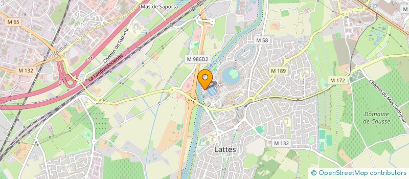 localisation de l'entreprise ASS RAYON DE SOLEIL à LATTES
