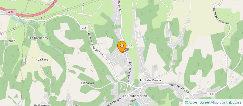 localisation de l'entreprise ASS RAZACOISE ENTRAIDE ET QUALITE DE VIE à RAZAC SUR L'ISLE