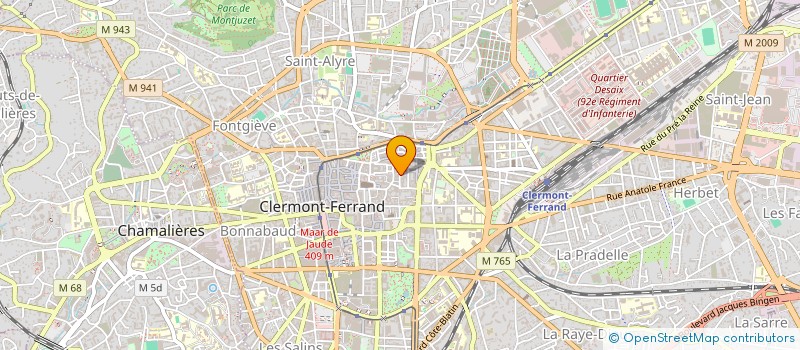 localisation de l'entreprise ASS READAPTATION PROMOT ENFANTS ET JEUNE à CLERMONT-FERRAND