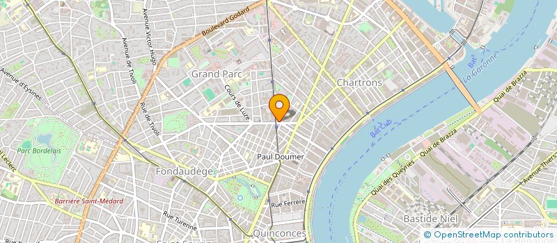 localisation de l'entreprise ASS REALITES PROJETS SECTION ECON SOCIAL à BORDEAUX