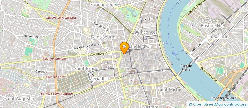 localisation de l'entreprise ASS RECH DEVEL ANAT CHIRUR PAROD IMPLAN  BORDEAUX