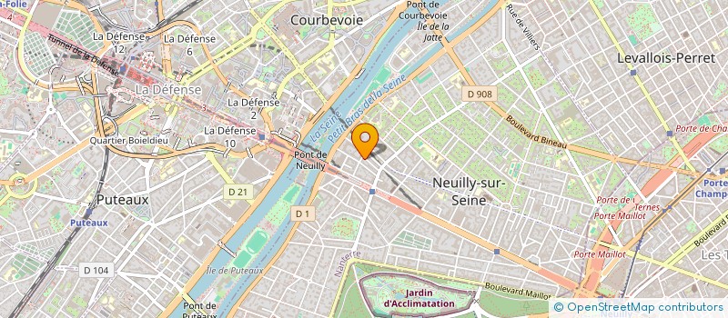 localisation de l'entreprise ASS RECH DISTRIB EMPLOIS UTILIT REMUNER à NEUILLY-SUR-SEINE