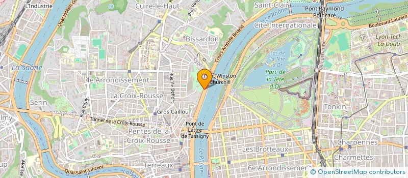 localisation de l'entreprise ASS RECH ETUD POLITIQUE AREPS à LYON