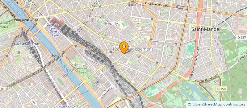 localisation de l'entreprise ASS RECH NEURO PSYCHOPHARMACOLOGIE CLINI  PARIS