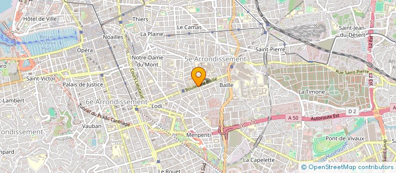 localisation de l'entreprise ASS RECH REHABILITATION MAIN TRAUMATIQUE à MARSEILLE