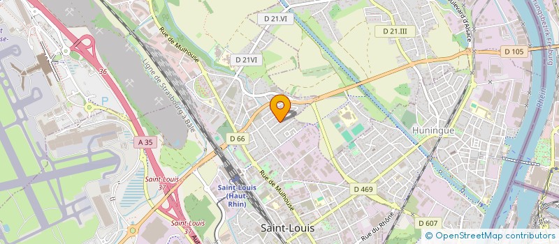 localisation de l'entreprise ASS RECH TECHN INNOVANTES EN DEMINAGE à SAINT-LOUIS