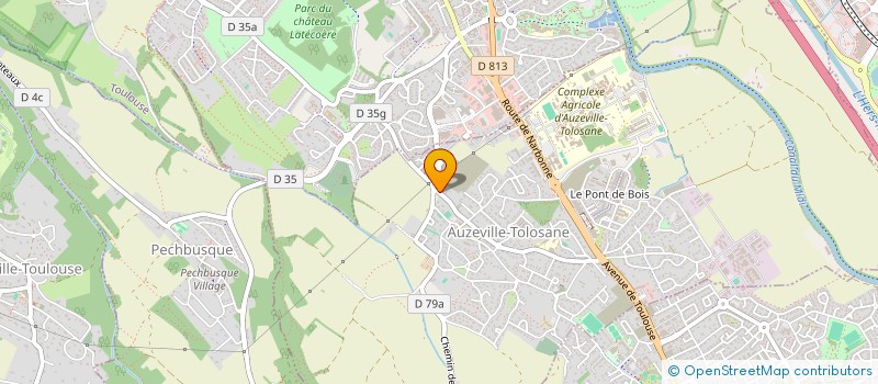 localisation de l'entreprise ASS RECHE DEVEL ECONO SANIT SOCIAL CORPO à AUZEVILLE-TOLOSANE