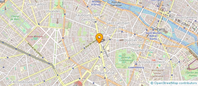 localisation de l'entreprise ASS RECHER ET INFO SUR ASIE CENTRALE  PARIS