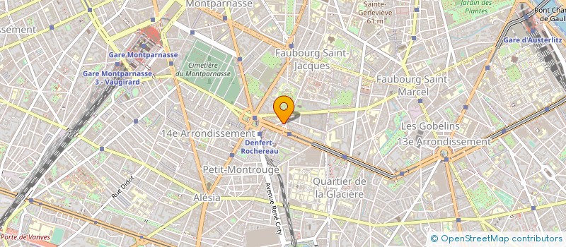 localisation de l'entreprise ASS RECHER FORMA RELAT ENVIR à PARIS