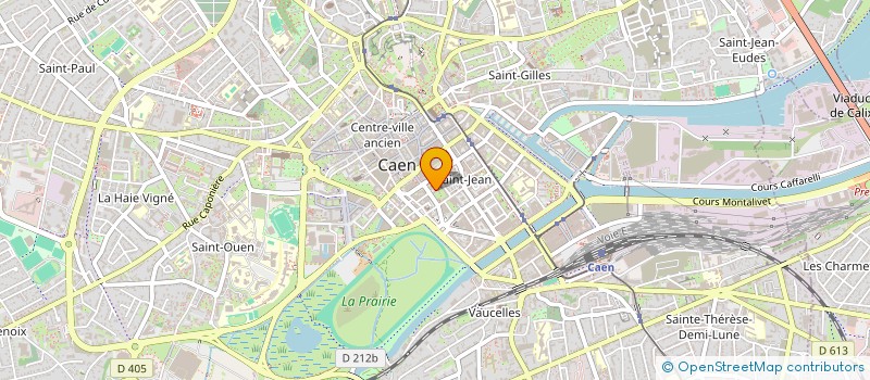 localisation de l'entreprise ASS RECHER PROMO ENSEIGN GYNEC OBSTETR à CAEN
