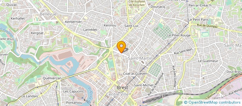 localisation de l'entreprise ASS RECHERC PROMOTION EVALUAT MEDICAMENT à BREST