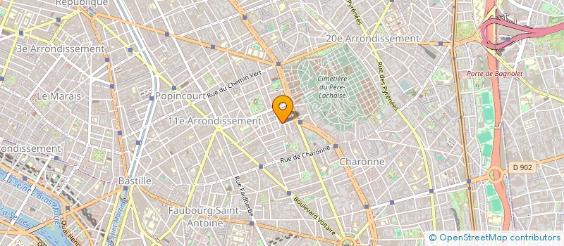 localisation de l'entreprise ASS RECHERCHE ANIMATIONS CULTURELLES  PARIS