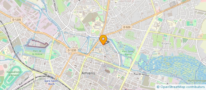 localisation de l'entreprise ASS RECHERCHE BIO DYNAMIQUE à AMIENS