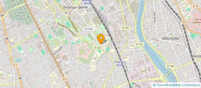 localisation de l'entreprise ASS RECHERCHE BIOLOGIQUE EN GERONTOLOGIE à IVRY-SUR-SEINE