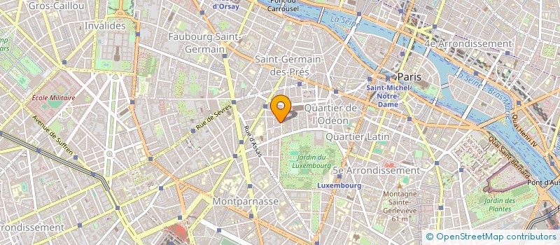 localisation de l'entreprise ASS RECHERCHE CULTURELLE ARTS SPECTACLES à PARIS