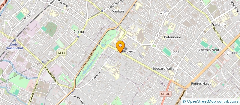 localisation de l'entreprise ASS RECHERCHE DEVEL BIOLOGIE INFORMATIQU à ROUBAIX