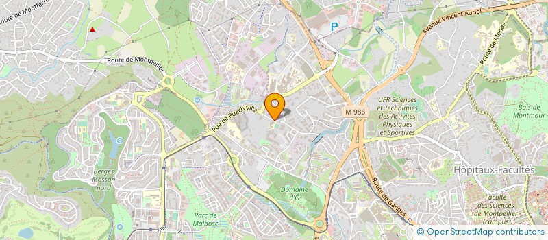 localisation de l'entreprise ASS RECHERCHE DEVELOP IMMUNO TUMEURS à MONTPELLIER