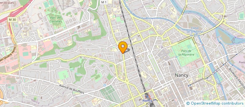 localisation de l'entreprise ASS RECHERCHE DEVELOPPEMENT PSYCHIATRIE à NANCY