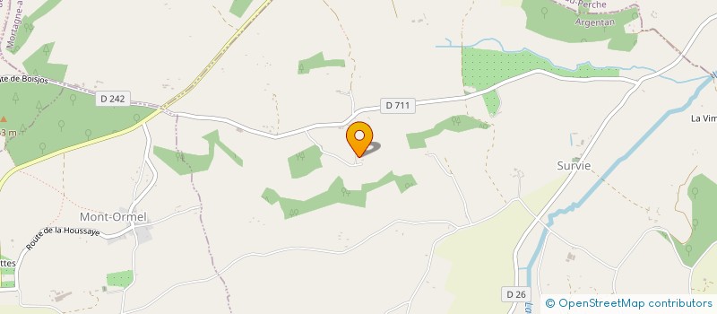 localisation de l'entreprise ASS RECHERCHE ET CREATION ARTISANALES à GOUFFERN EN AUGE