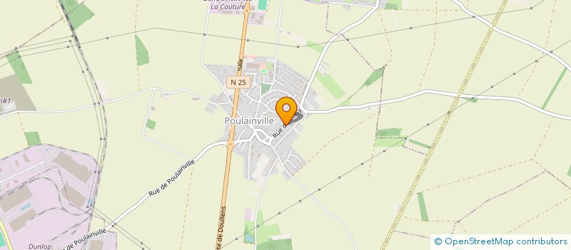 localisation de l'entreprise ASS RECHERCHE ET ETUDE DE LA PICARDIE à POULAINVILLE