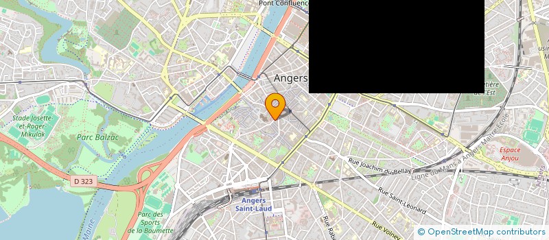 localisation de l'entreprise ASS RECHERCHE ETUDES ARCHEOLOGIQUES à ANGERS