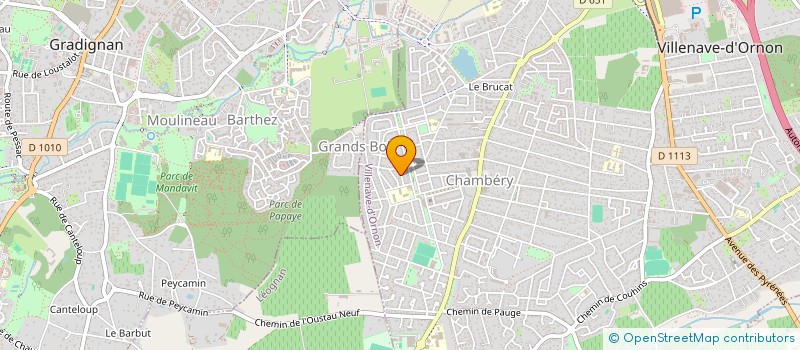 localisation de l'entreprise ASS RECHERCHE EXPRESSION ARTISTIQUE à VILLENAVE-D'ORNON