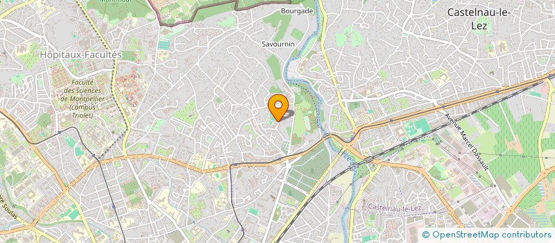localisation de l'entreprise ASS RECHERCHE HEMATOLOGIE TRANSFUSION à MONTPELLIER